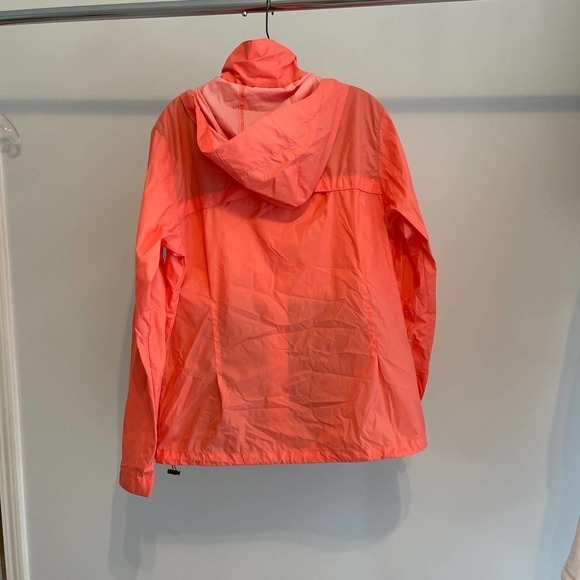 Columbia Sportswear Coral Full Zip Hooded Rain Jacket Large Pre-Owned - Picture 3 of 6